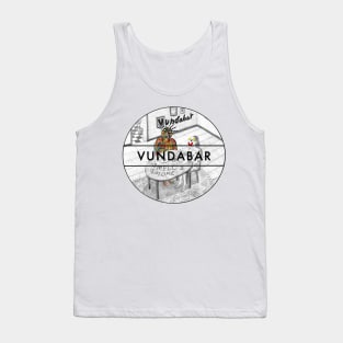 Gawk Smells Smoke - on light Tank Top